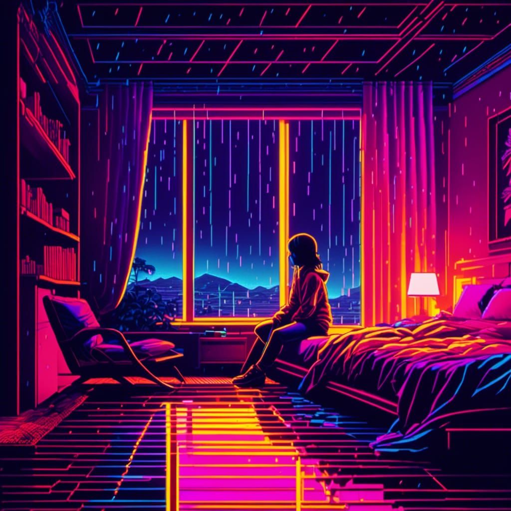 Retro room