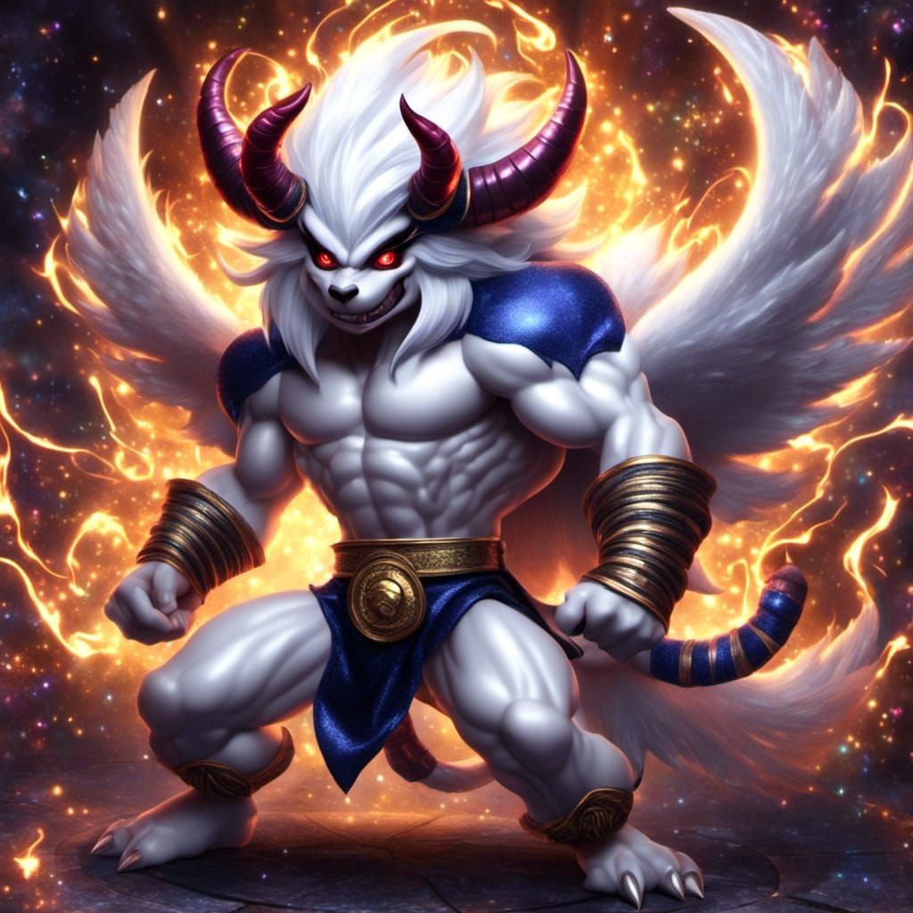 Demonic Boxing Ninja Absol with Sparkle Effect