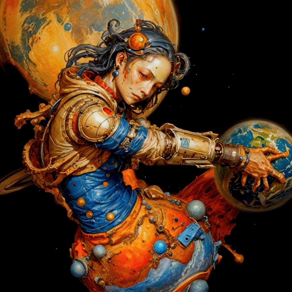 Celestial Cosmic Worlds Unveiled