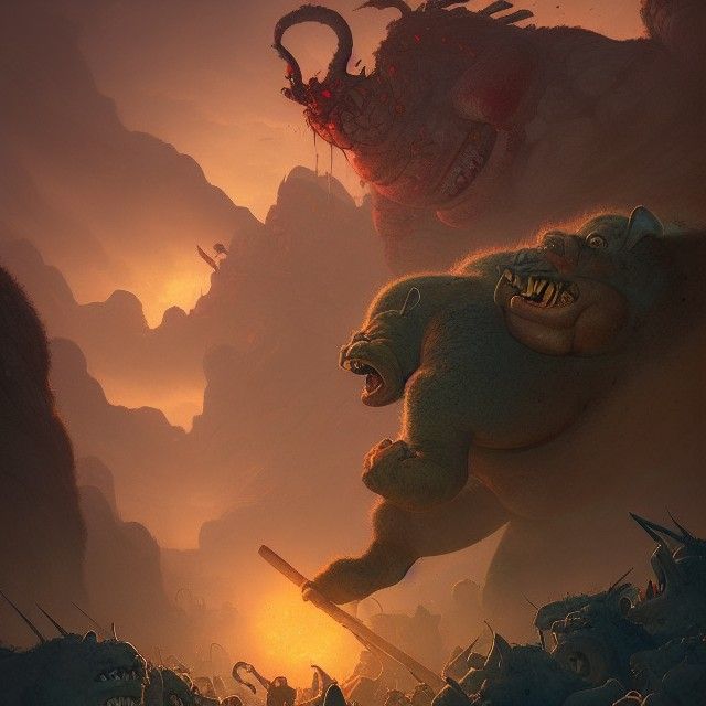 Ogre Attack: Fantasy Concept Art in Unreal Engine