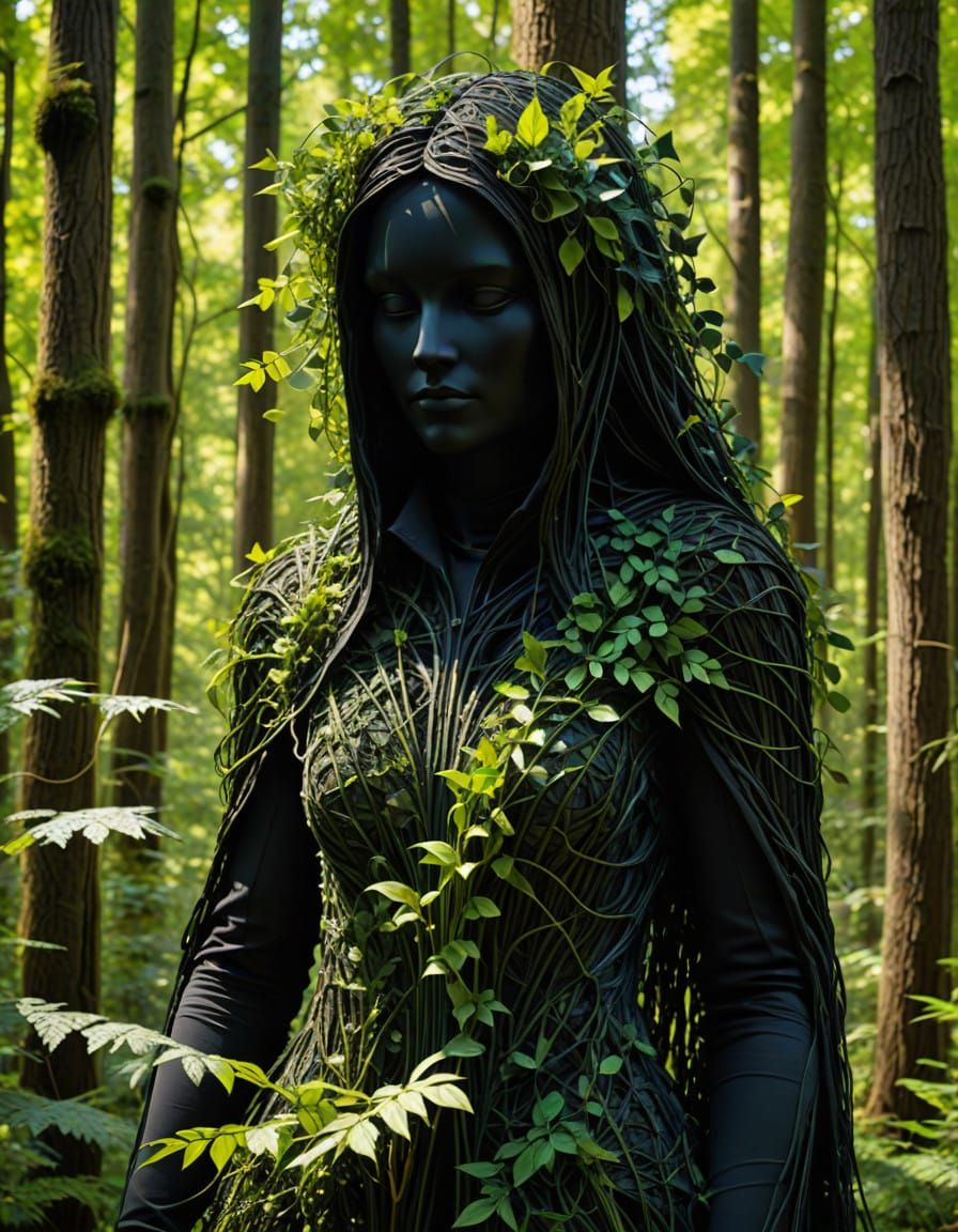 Plant for My Spectre Biophilosophical Wicker