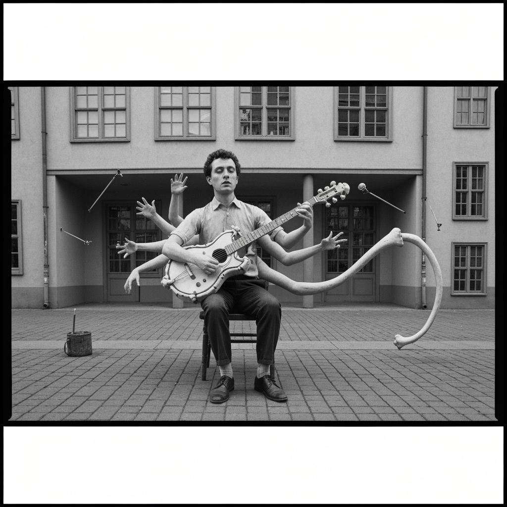 Surreal Psychological Photo in Eccentric Style