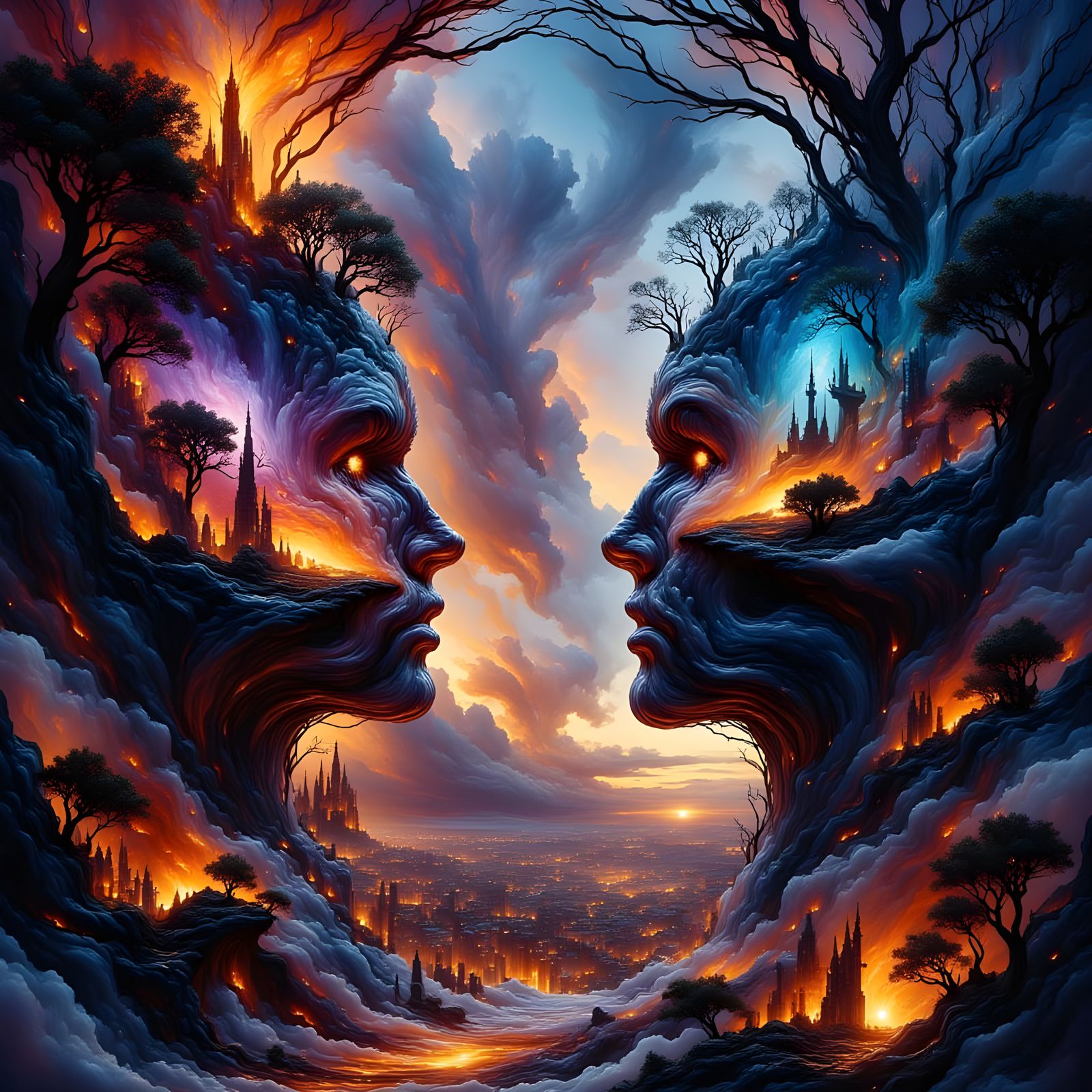 Melting City Reveals Ancient Past in Hyperrealistic Splash A...