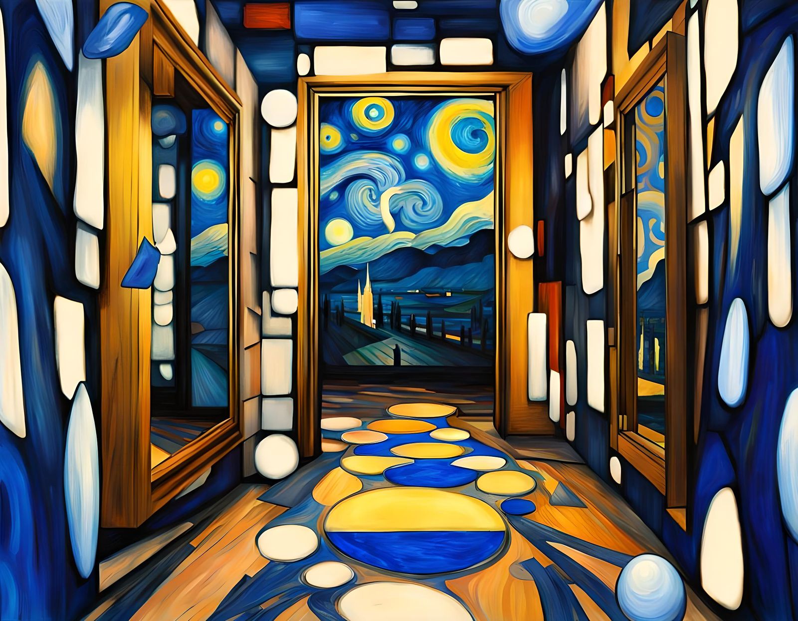 Portal Journey: An Obscurist Pathway in Recursive Mirrors