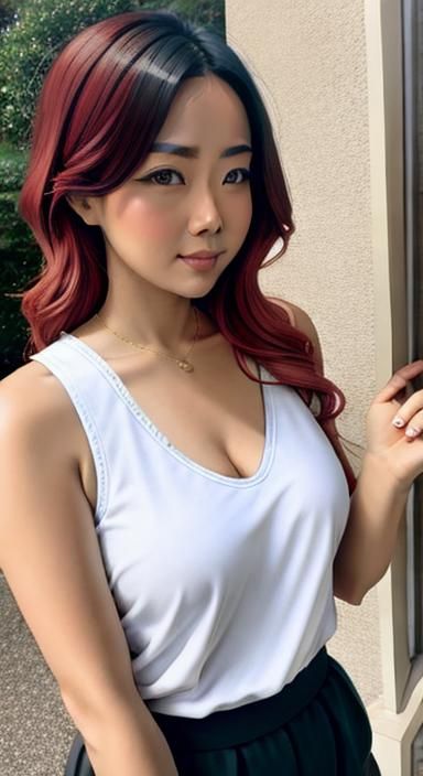 Emotional Portrait of Freckled Person with Bokeh