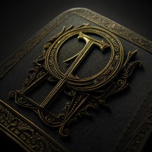 Hyperrealistic Letter T in High Definition