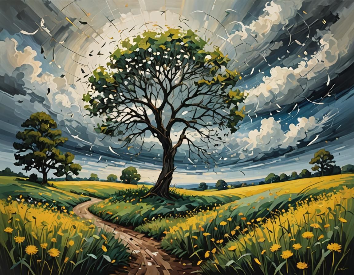 The Unseen Power of Wind in Landscape Art