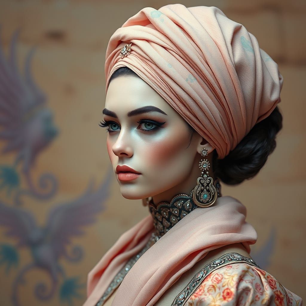 Fashionista Photoshoot in Ancient Egypt, 2285