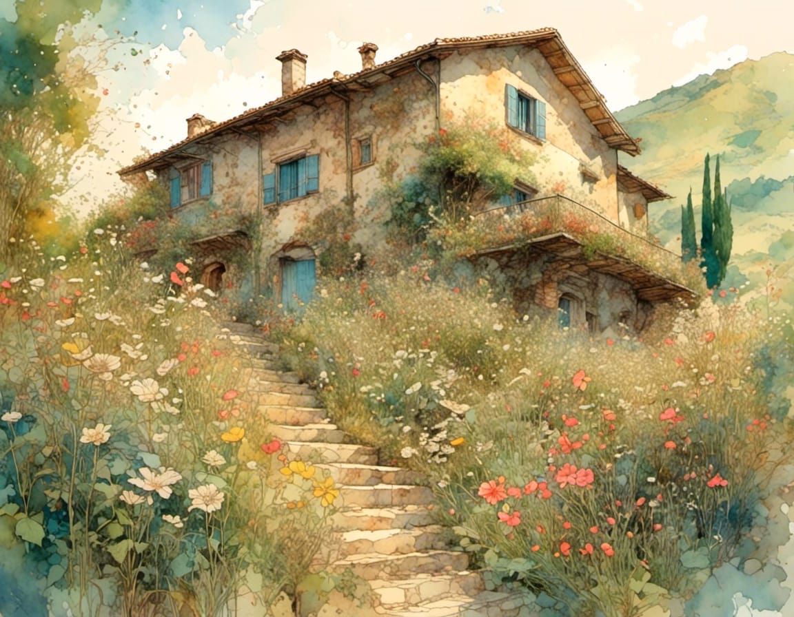 Cottagecore - Tuscany Edition