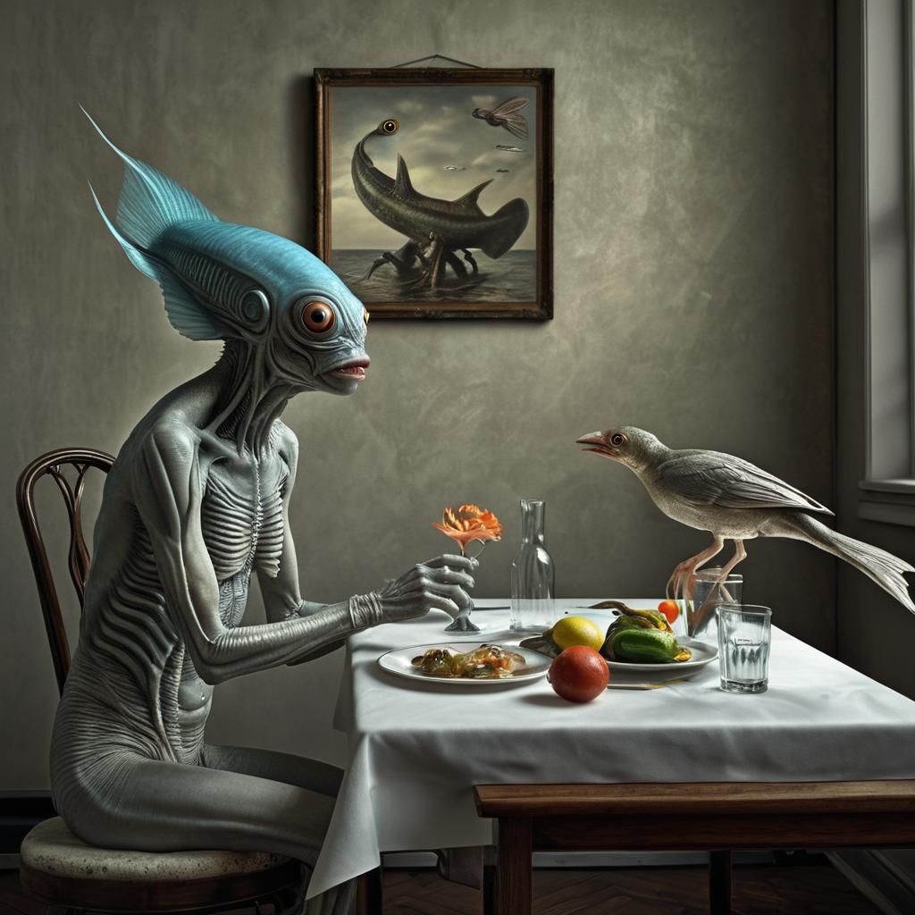 Friendly Titanium  Crow - Dishing on the Neighbor