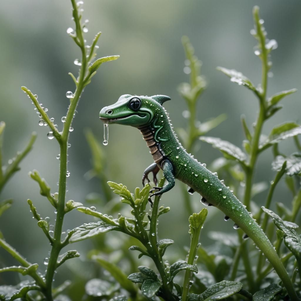 AI thinks this is a Hammerhead Worm, but it is not. Nice try, though.