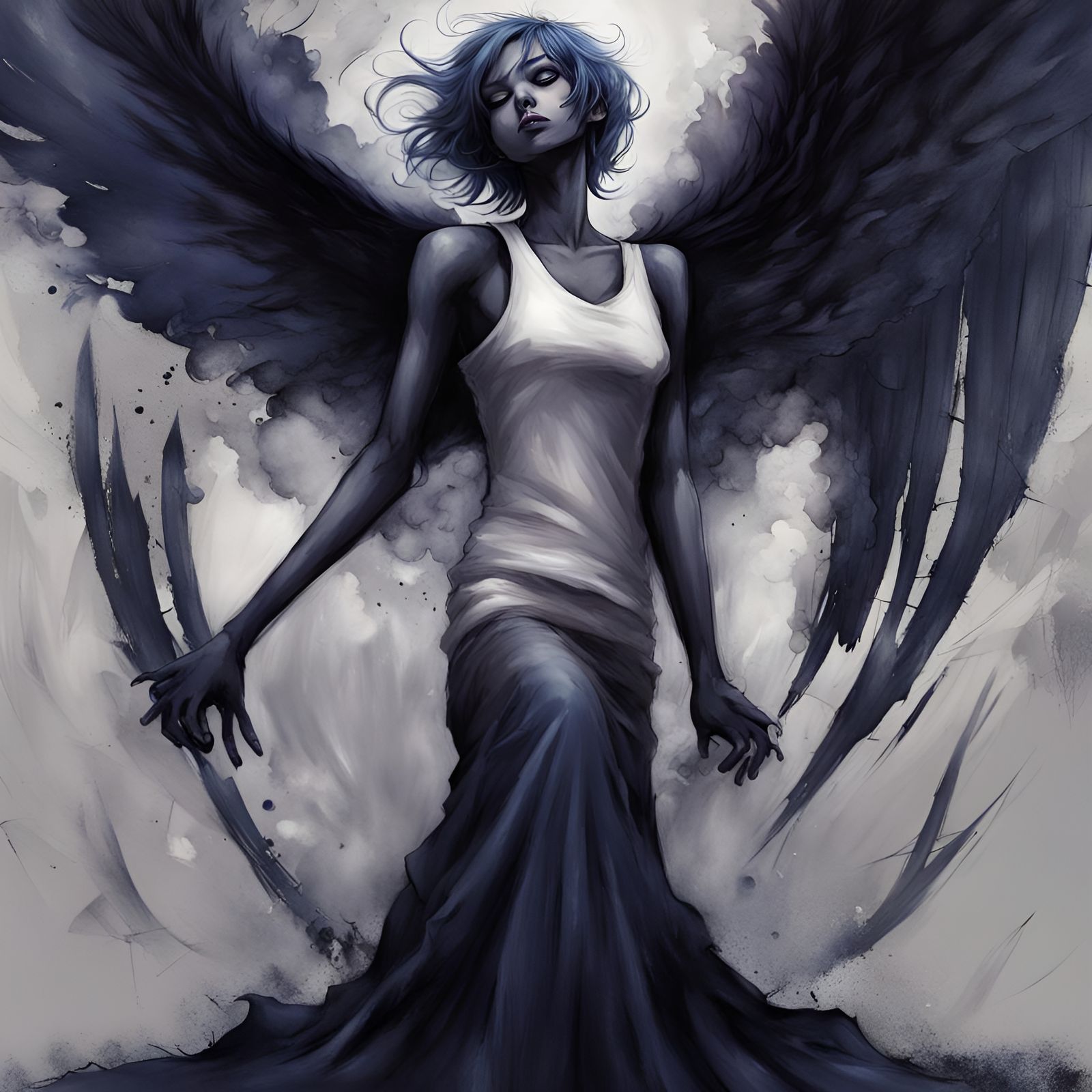 Angel - graphic novel style