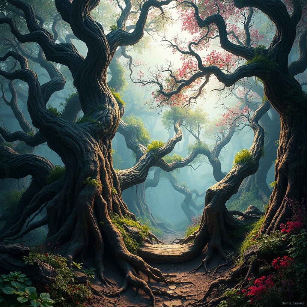 Enchanted Realm of Ancient Wonder