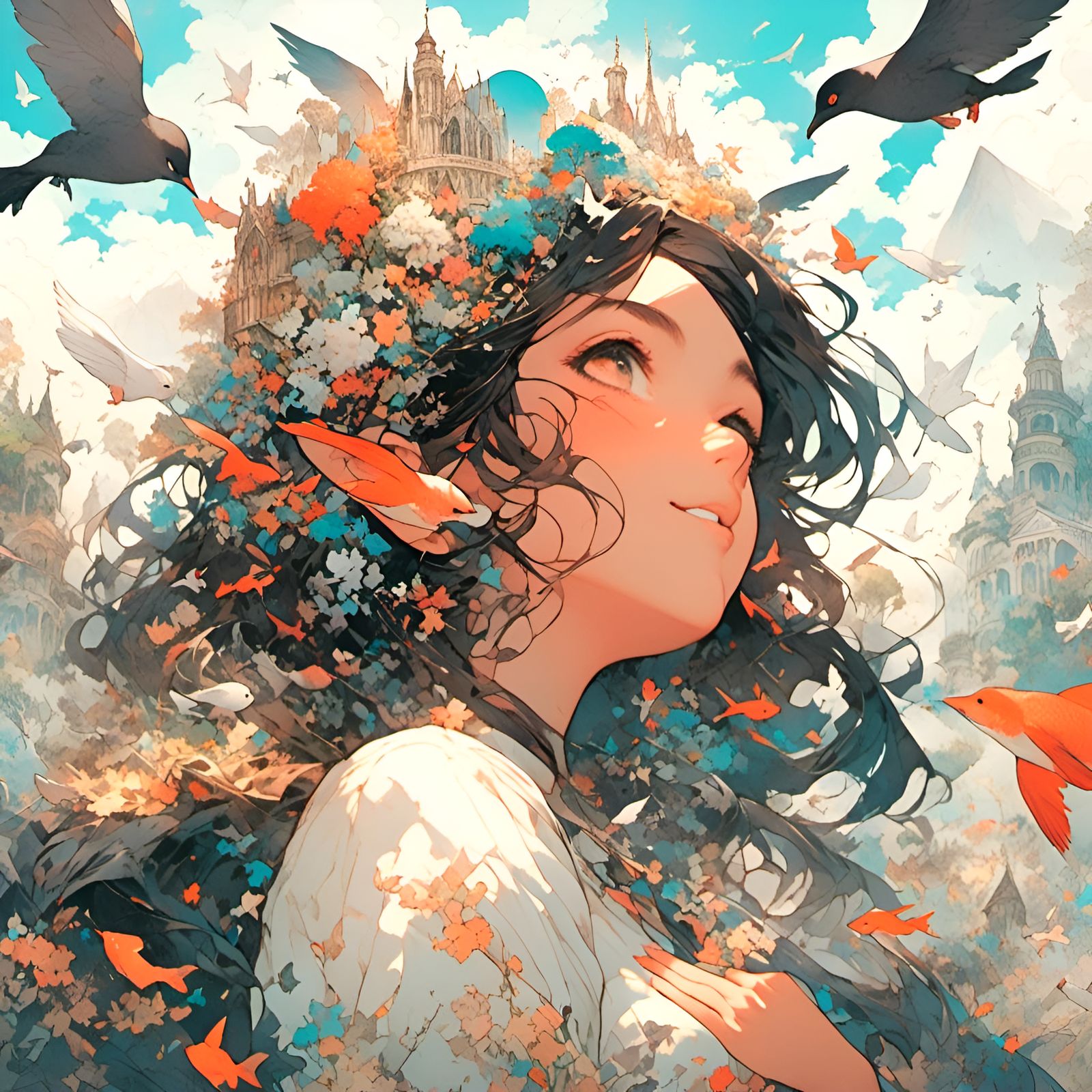 AI Interpretation of Endless Melody Concept