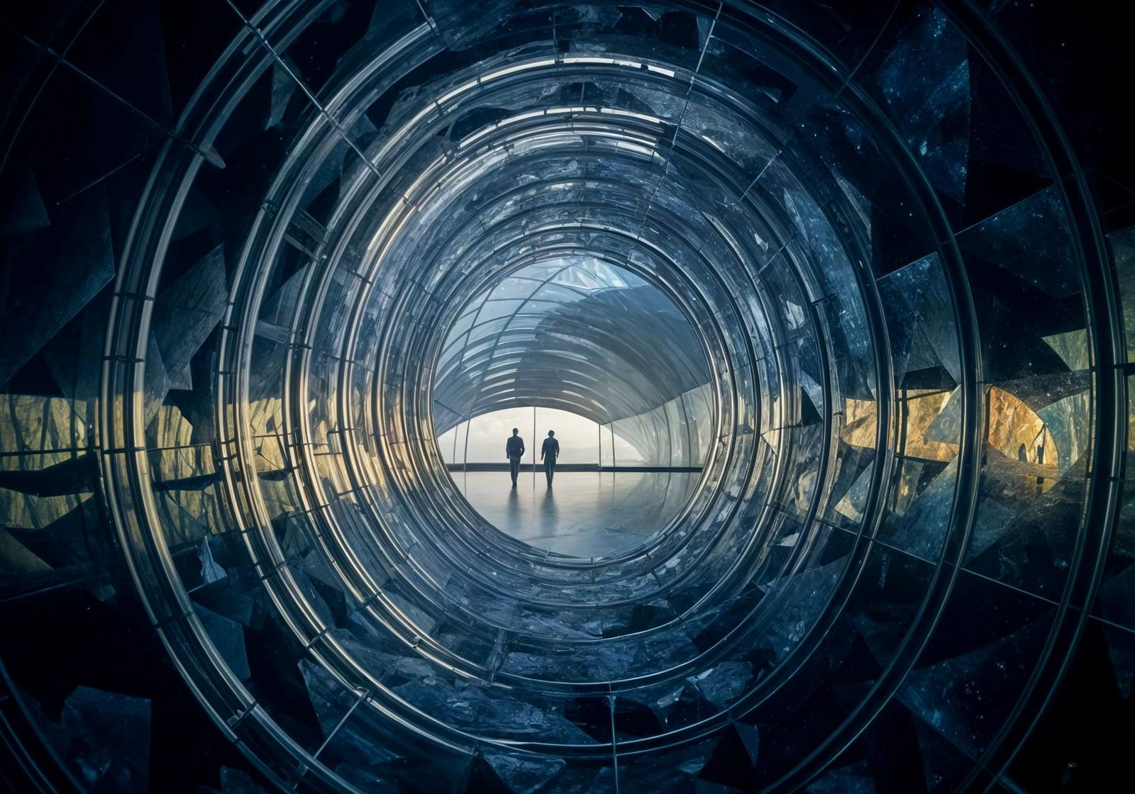 Through a Glass Doublewalled Toroidal Tunnel - We Followed W...