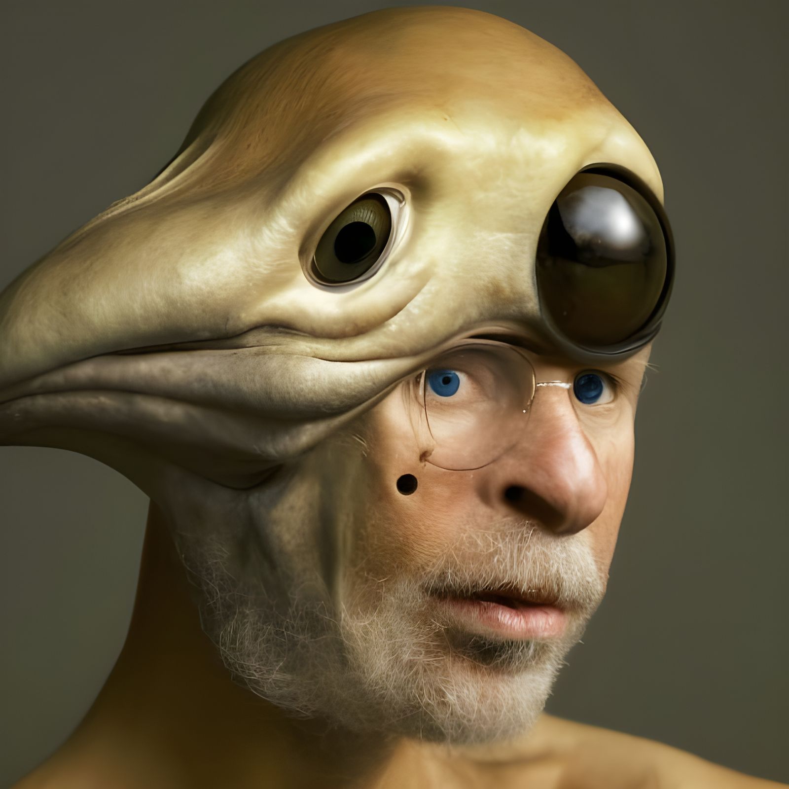 Alien Portrait in Natural Habitat