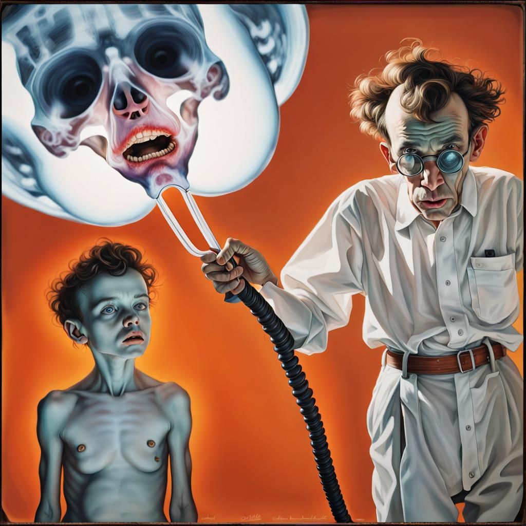 Hyperrealistic Photograph Inspired by Expressionist Masters