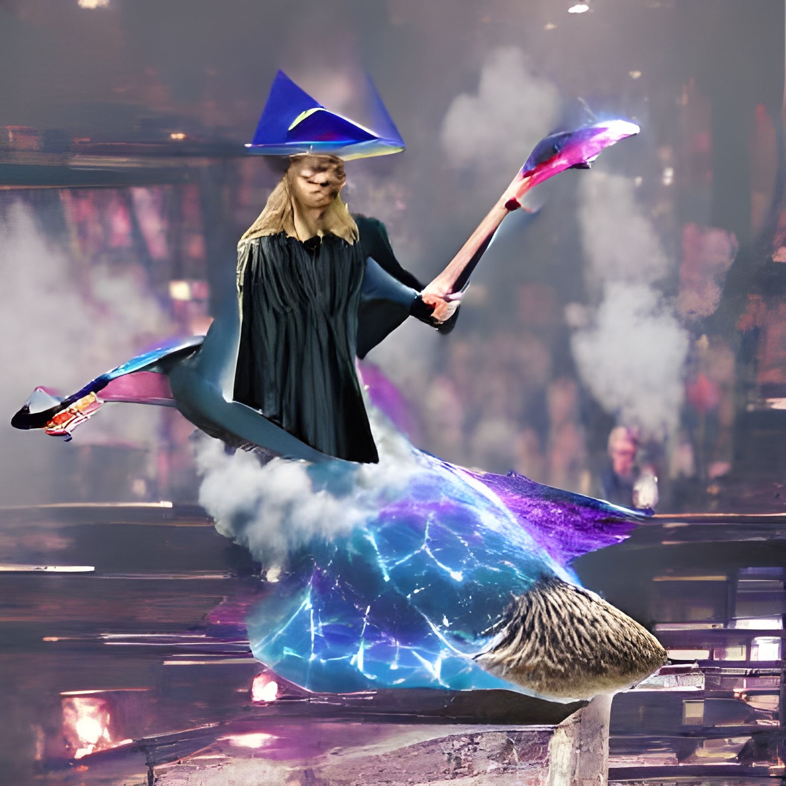 Taylor Swift as a wizard