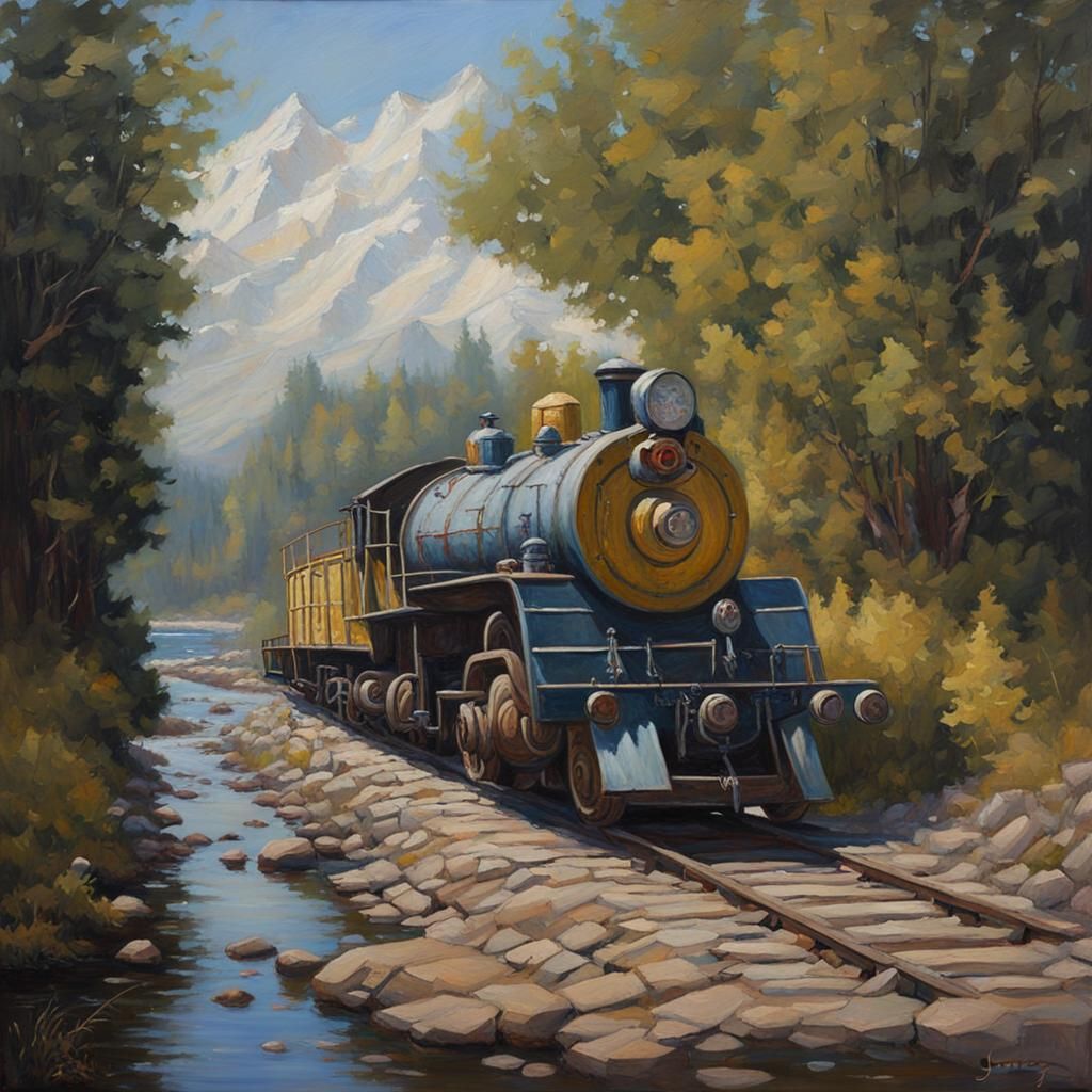Hope: An Oil Painting in Gurney Style