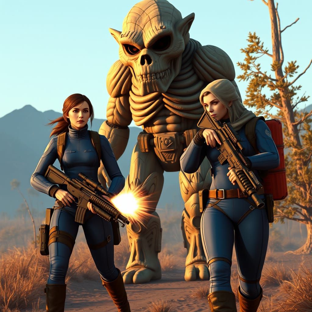 Vault Dwellers Face Mutant Threat in Morning Ambush