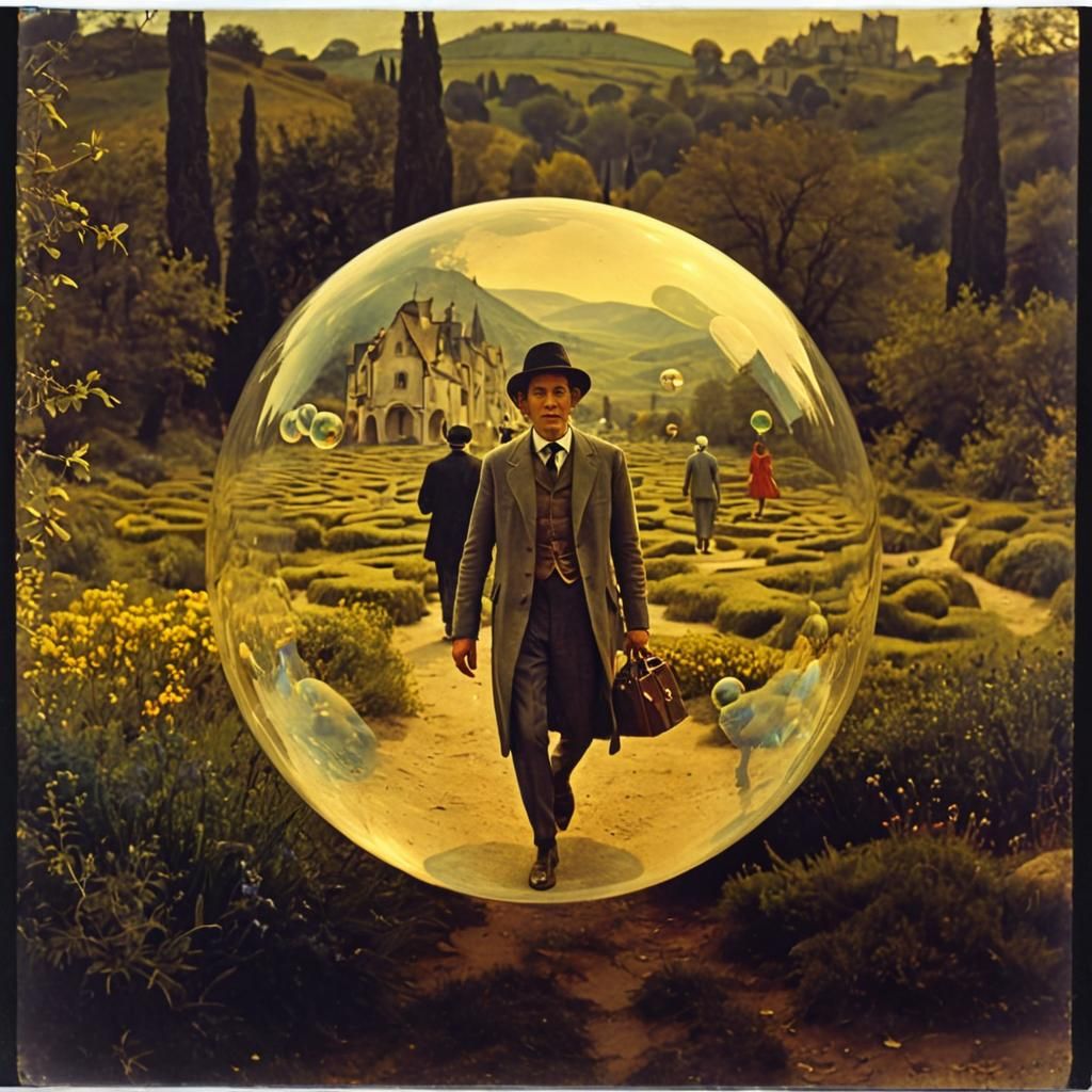 Surreal Dreamscapes in Pastel Shades