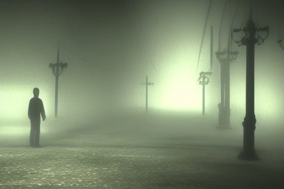 Silent Hill Inspired AI Image
