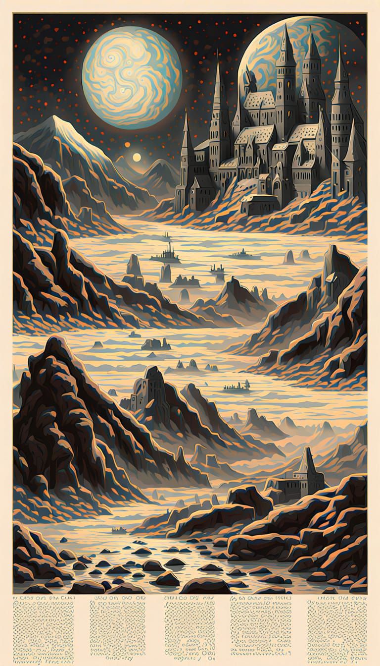 Cyclopean Antarctic City of the Great Old Ones