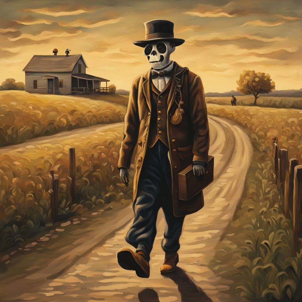 Mr. Peanut's Amish Country Surrealism