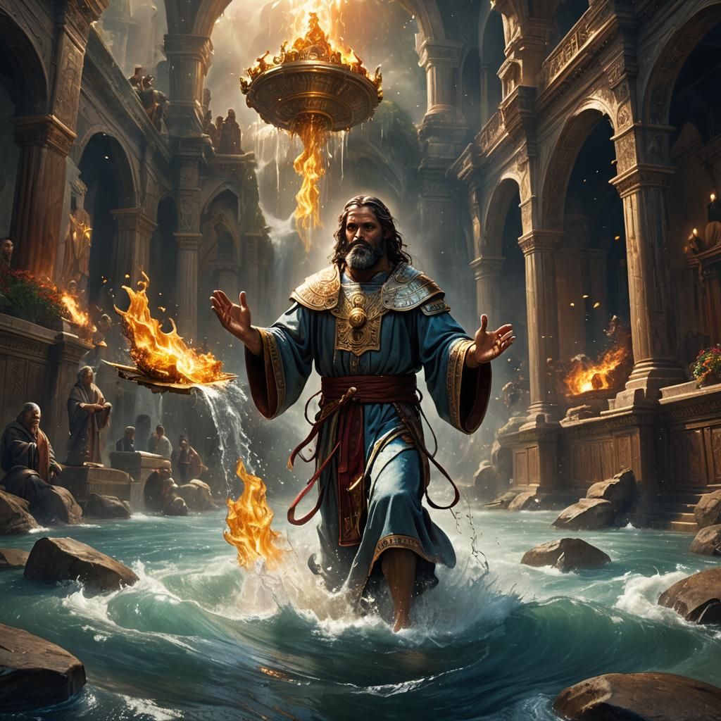 “I baptize you with water for repentance, but He who is comi...