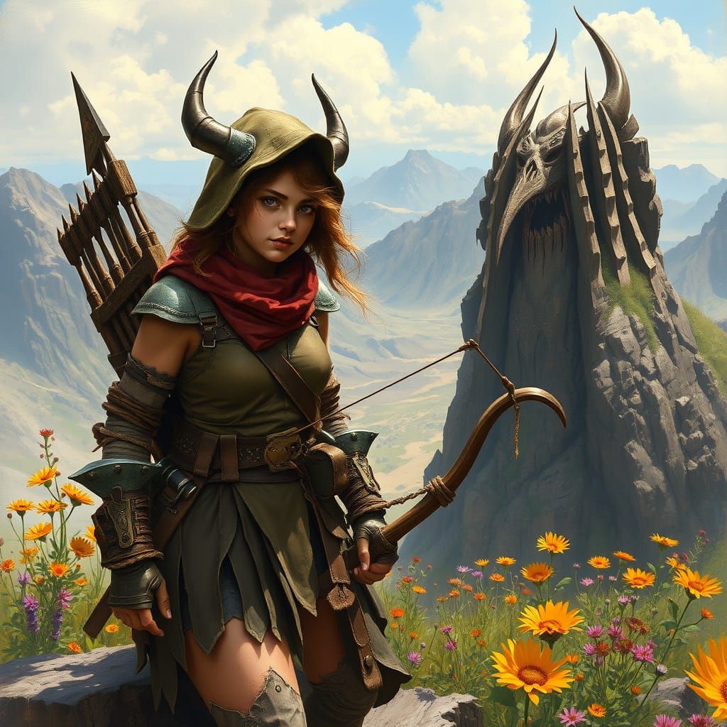 Troglodyte Bounty Hunter on Dragonskull Summit in Fantasy St...