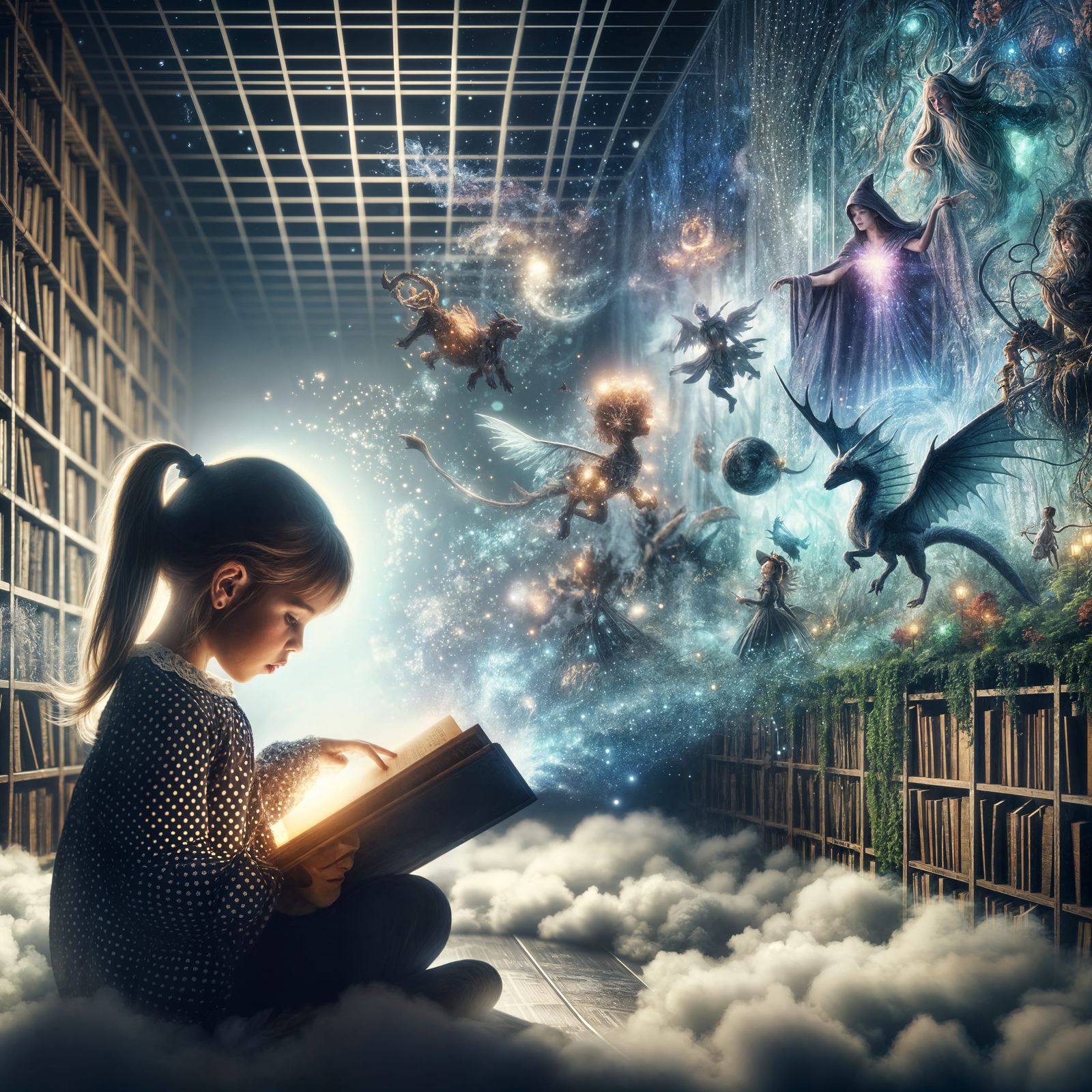 Girl's Book Creates Fantasy World