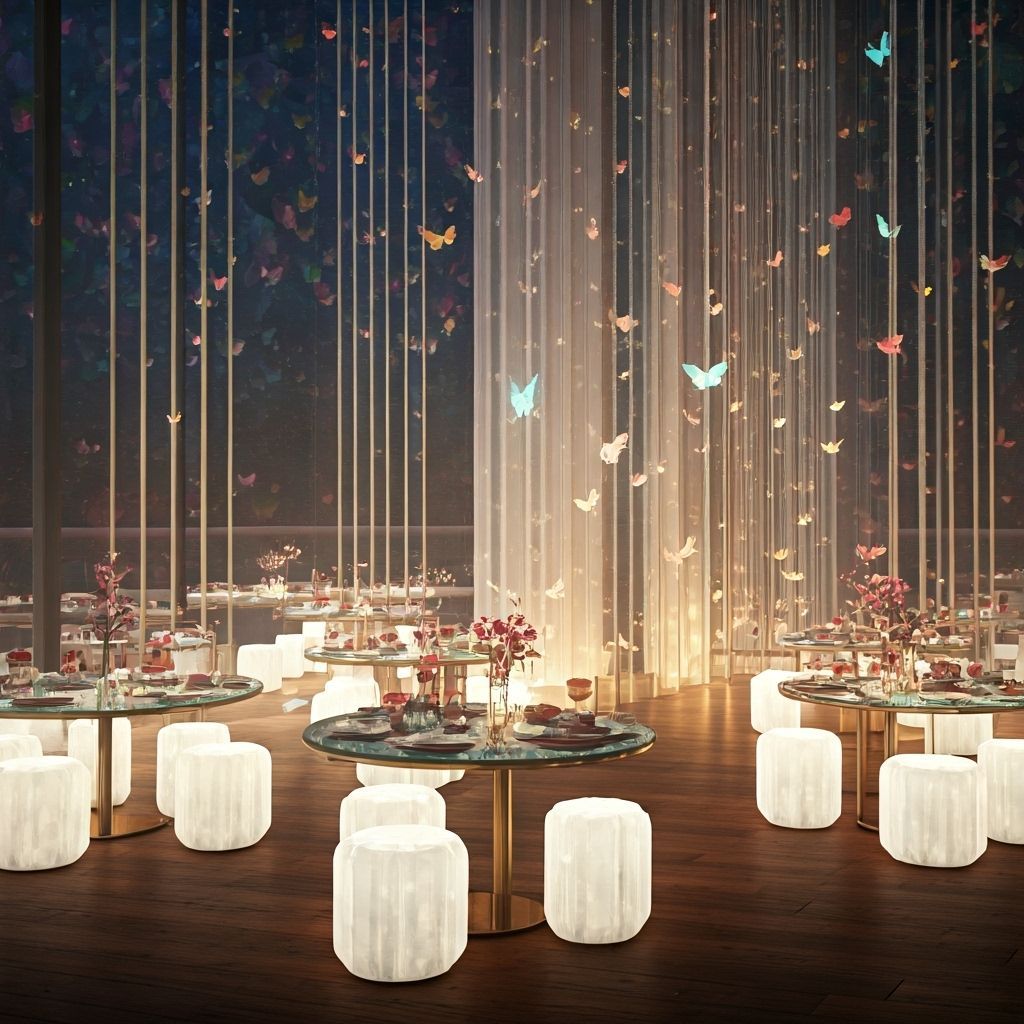 Magical Cafe with Fairies and Butterflies