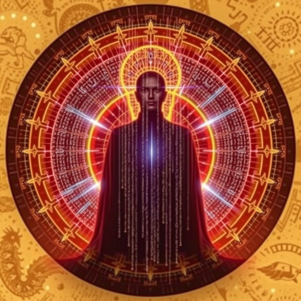 Surreal Matrix Code Unfolds