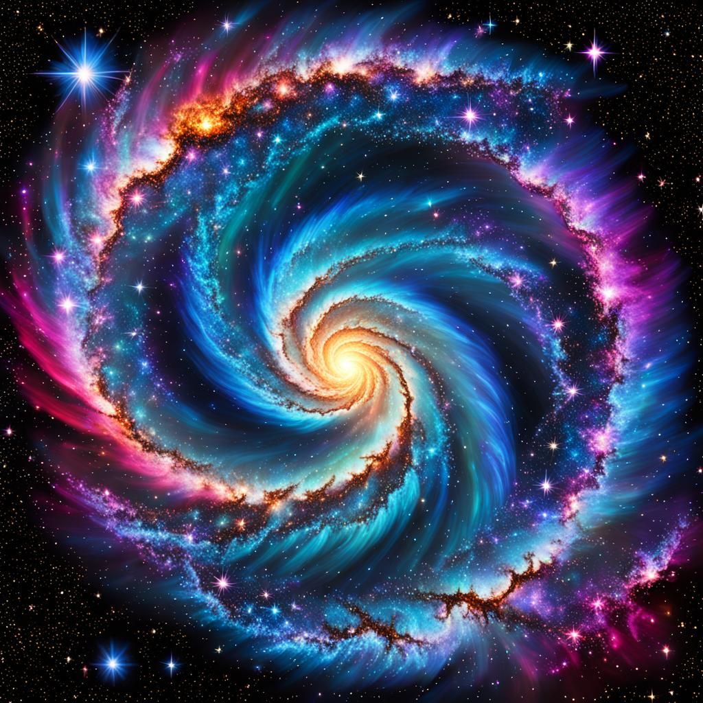 Spiral Galaxy of Stars