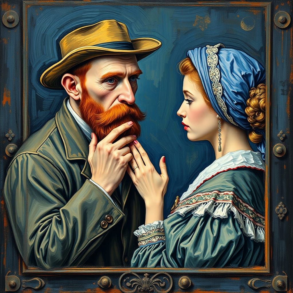 Van Gogh's Gossip in Exquisite Detail