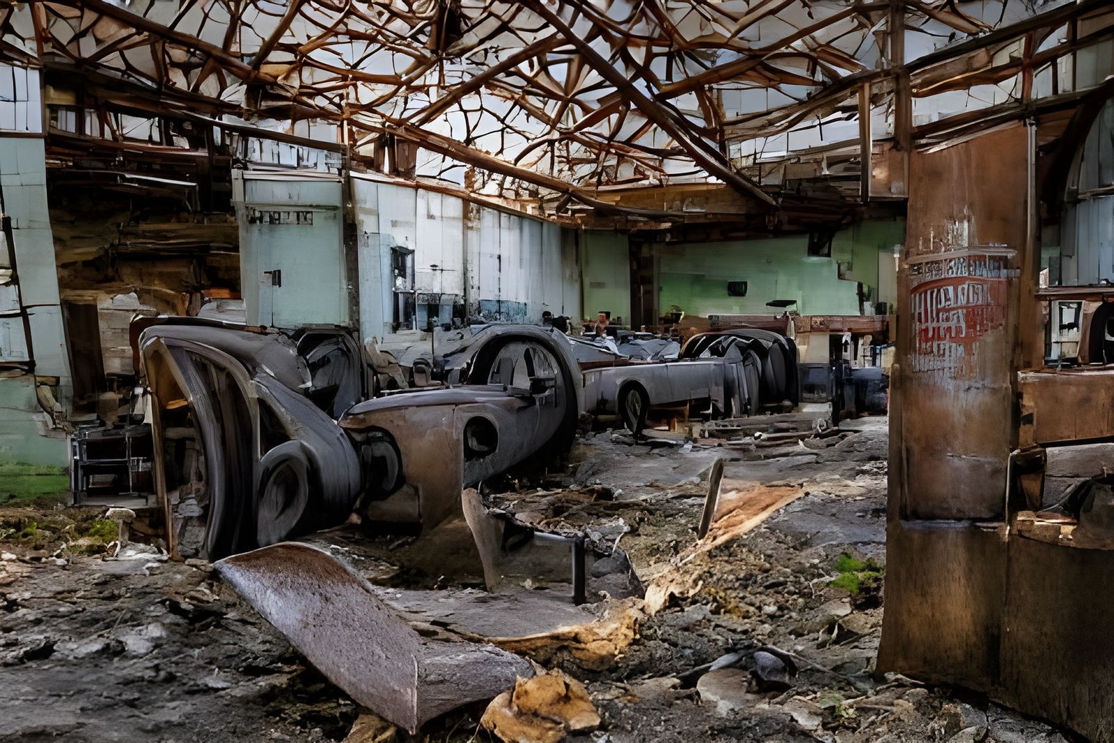 Decaying Ruins: America's Lost Industrial Dominance