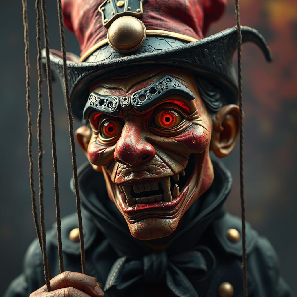 Surreal Master of Tomorrow in Hyperrealistic 4k 3D