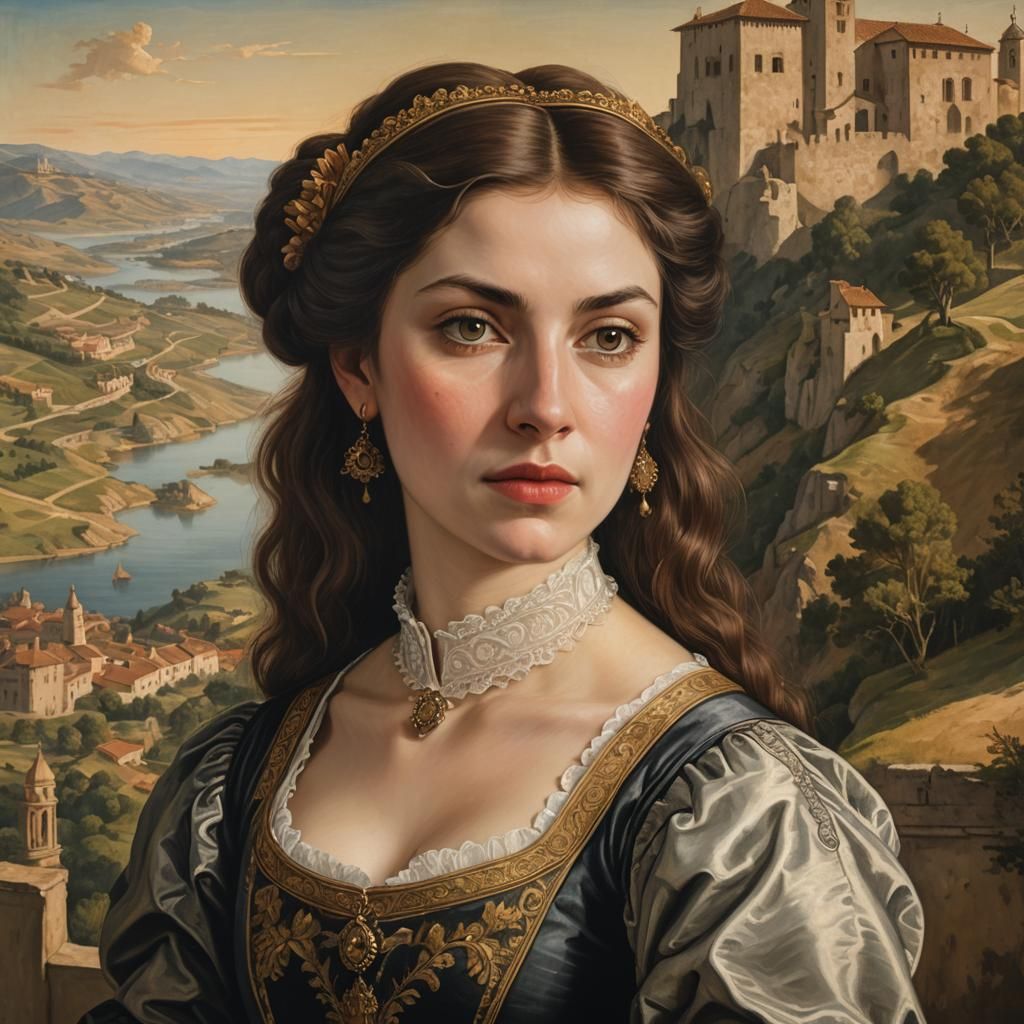 Renaissance Portrait of a Spanish Woman