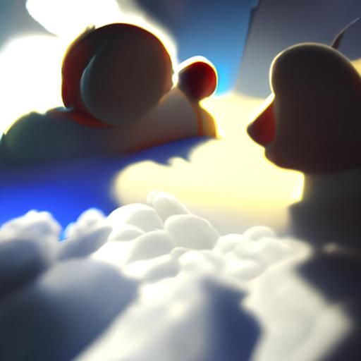Heavenly Cloud Recording Studio in Unreal Engine