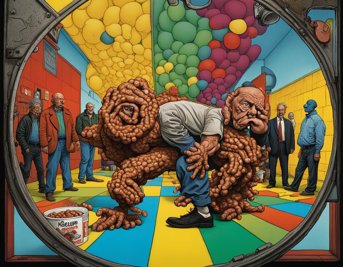 Eating Too Much Fast Food WIll Do That To You