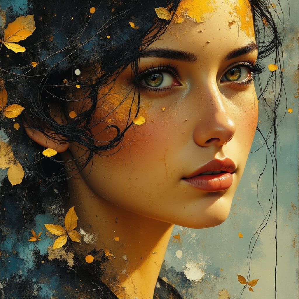 Stunning Portrait Art in Dynamic Lighting