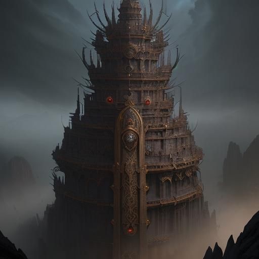 Epic Dungeons and Dragons Monk Digital Painting