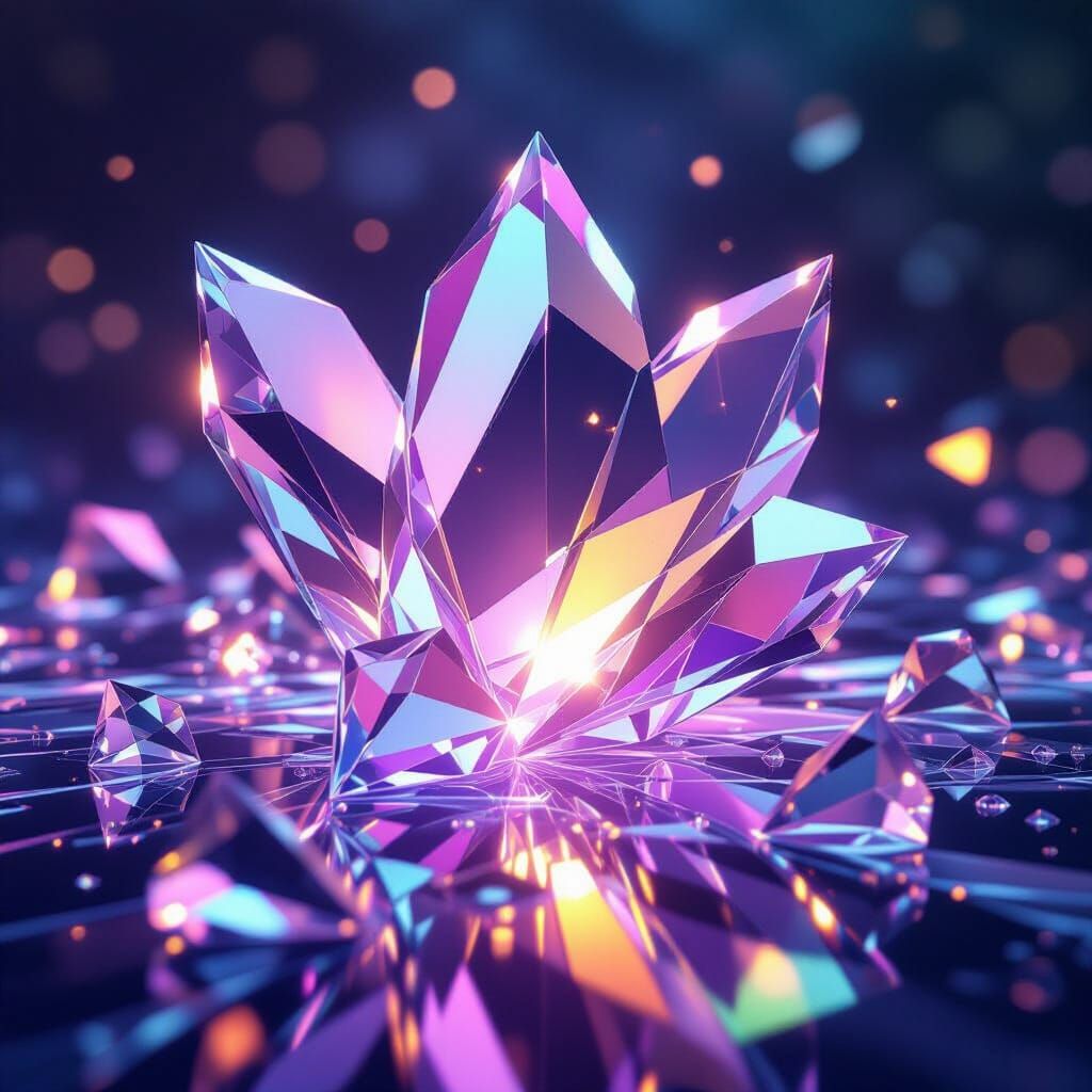 Refined Prism Assemblage: Light, Crystal and Geometric Harmo...