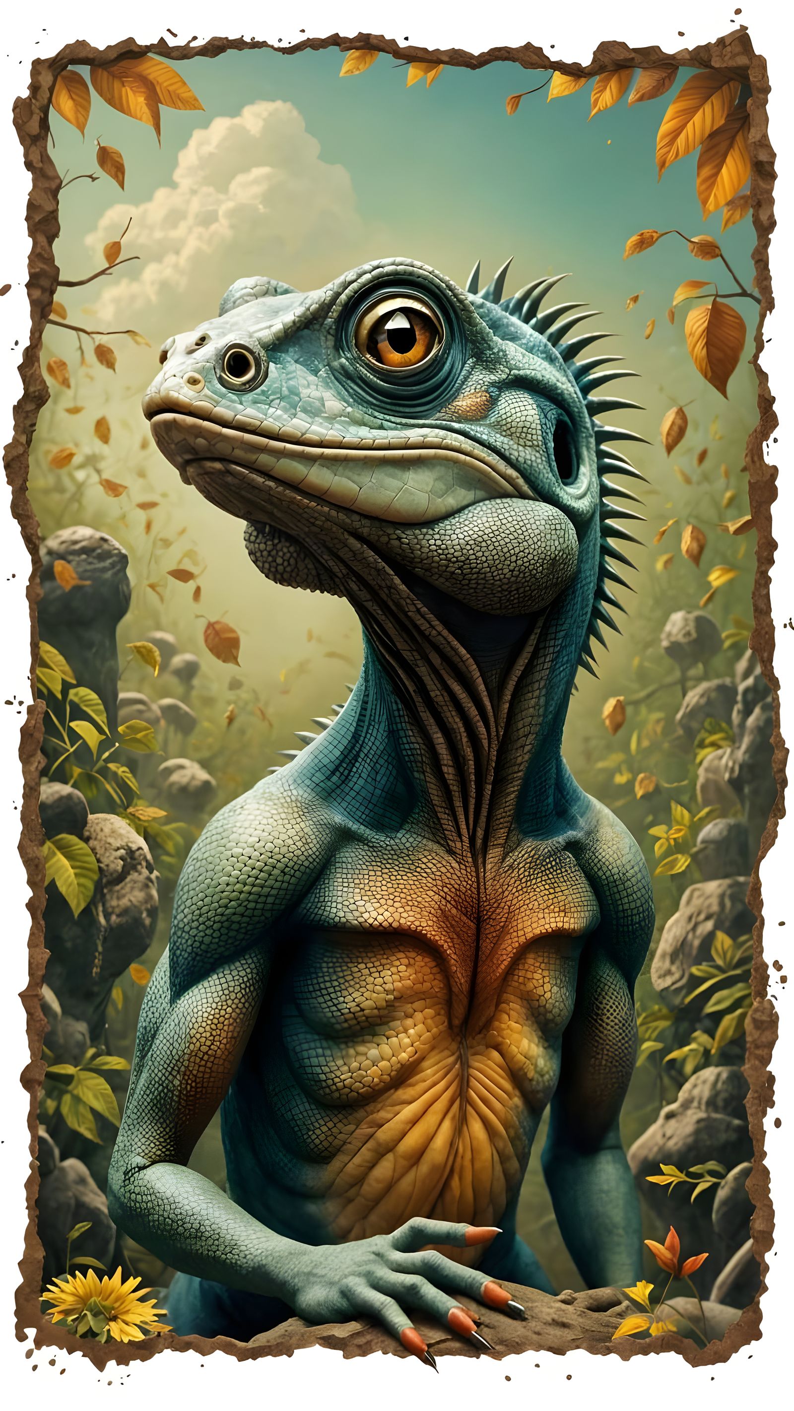 Fantazy Hybrid Lizard