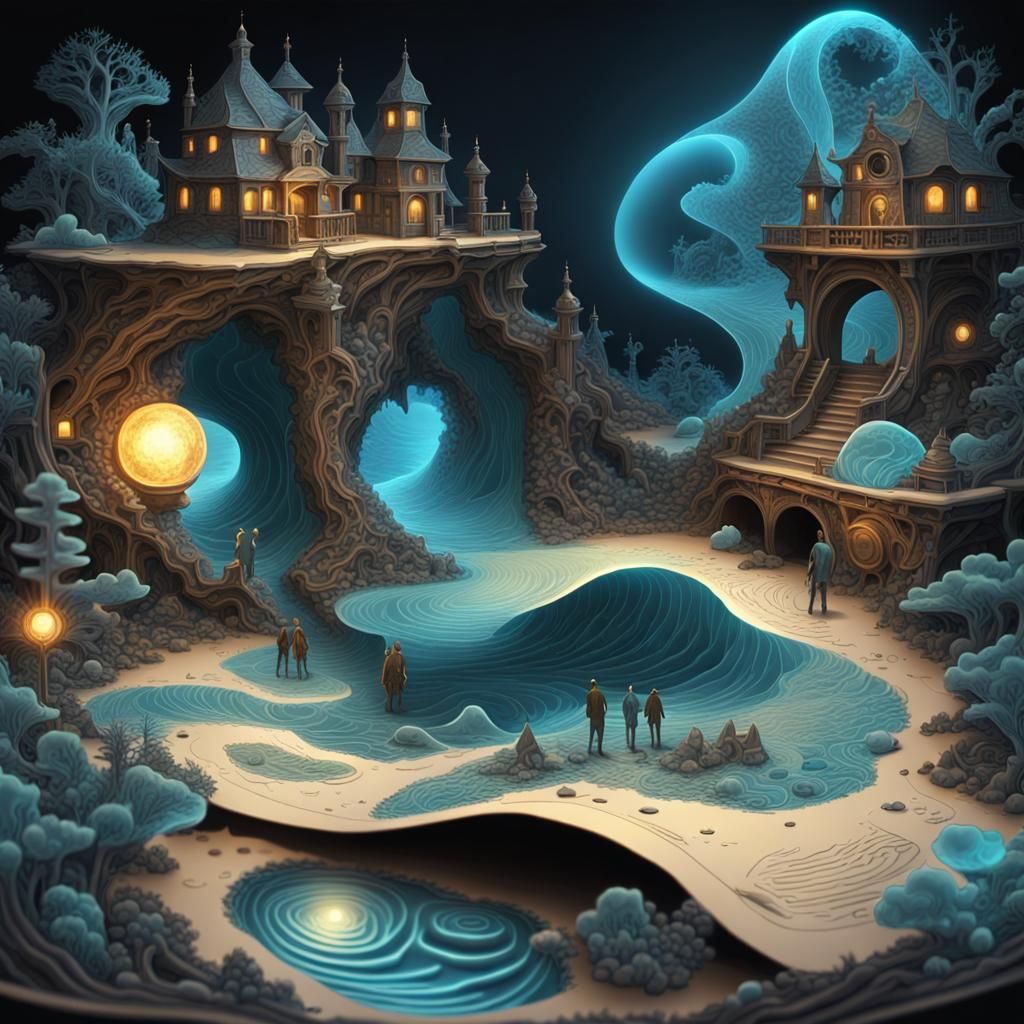 The Ancient Treasure Hunt Map.