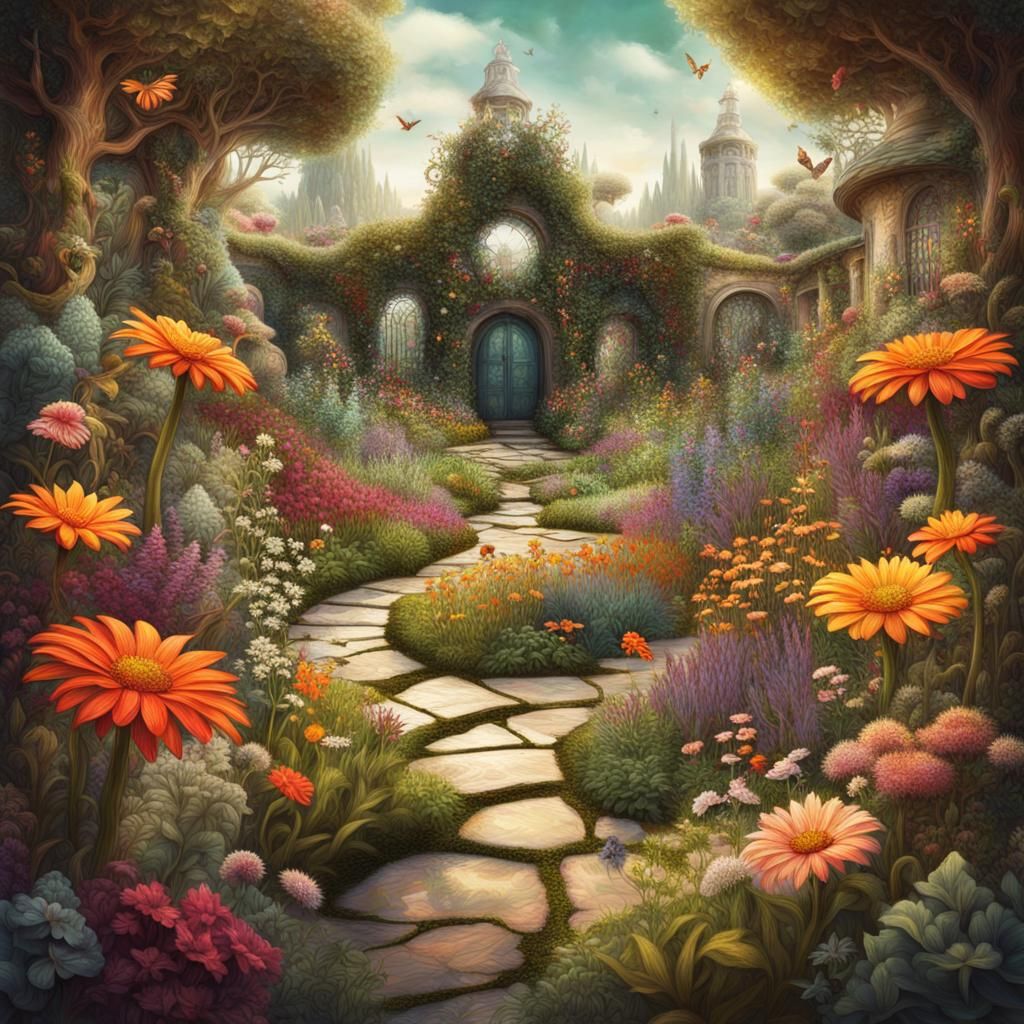 Characters Unlock Secrets in Botanical Garden