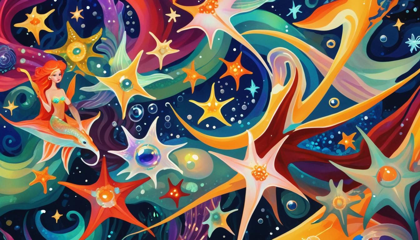 Atlantis Metropolis: Mermaids and Mermen in Bioluminescent F...