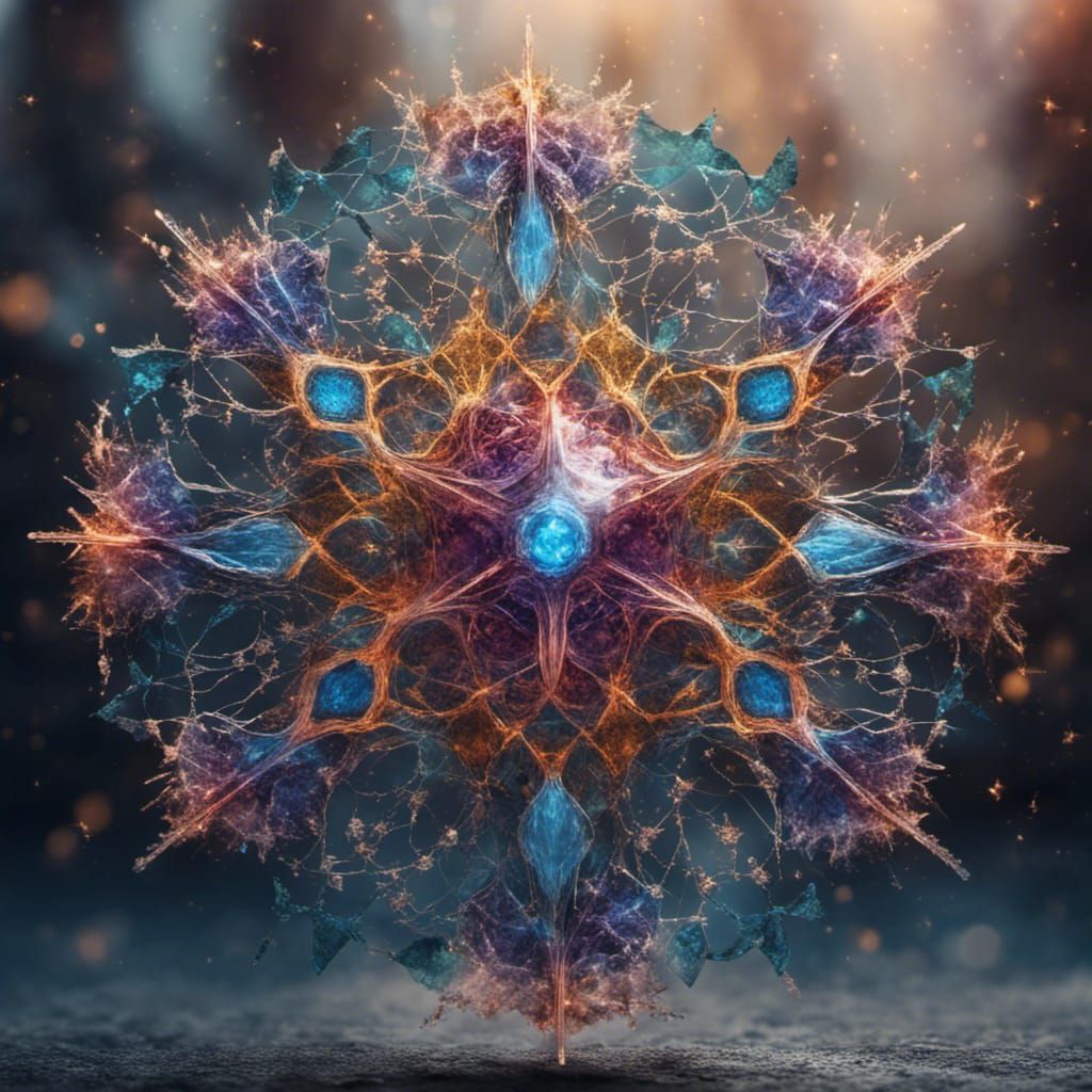 Enchanting Crystal Spiderweb in Shimmering Silver