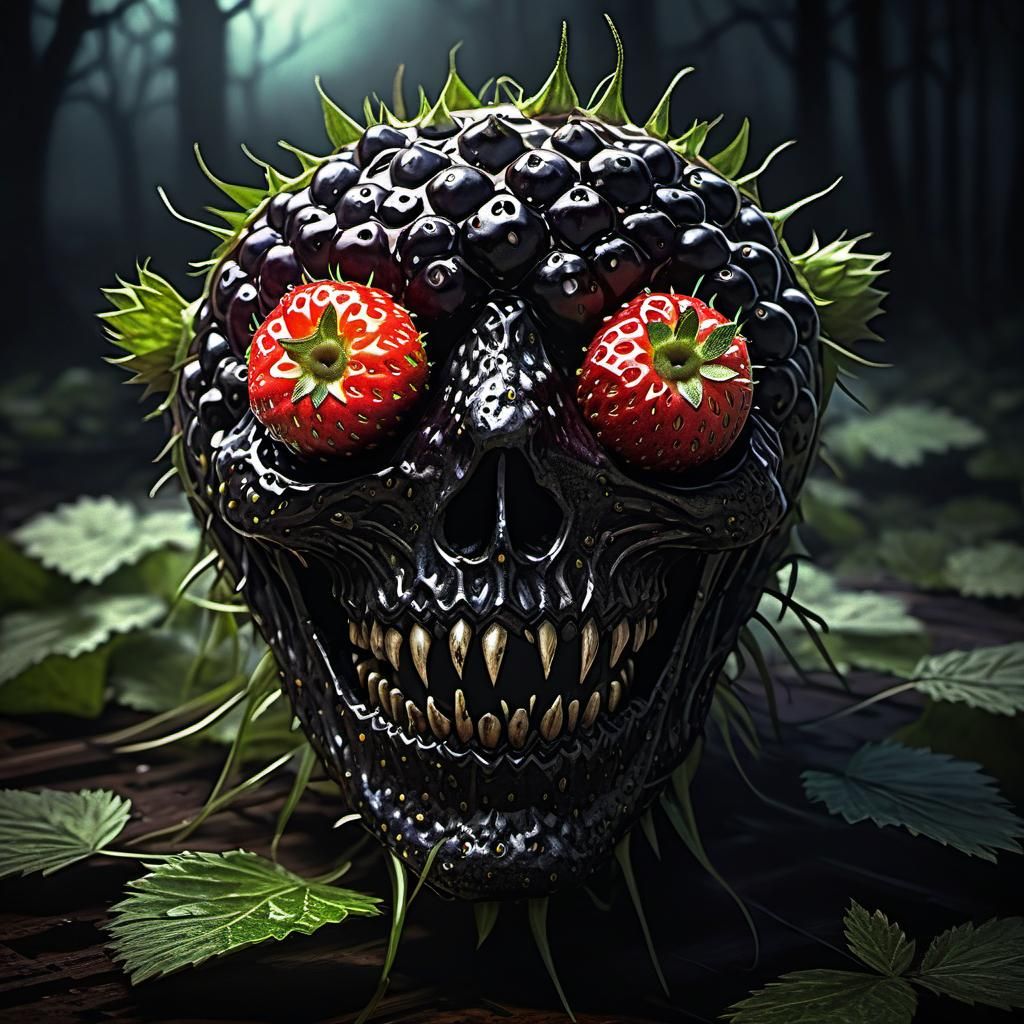 Blackberry Strawberry Zombie