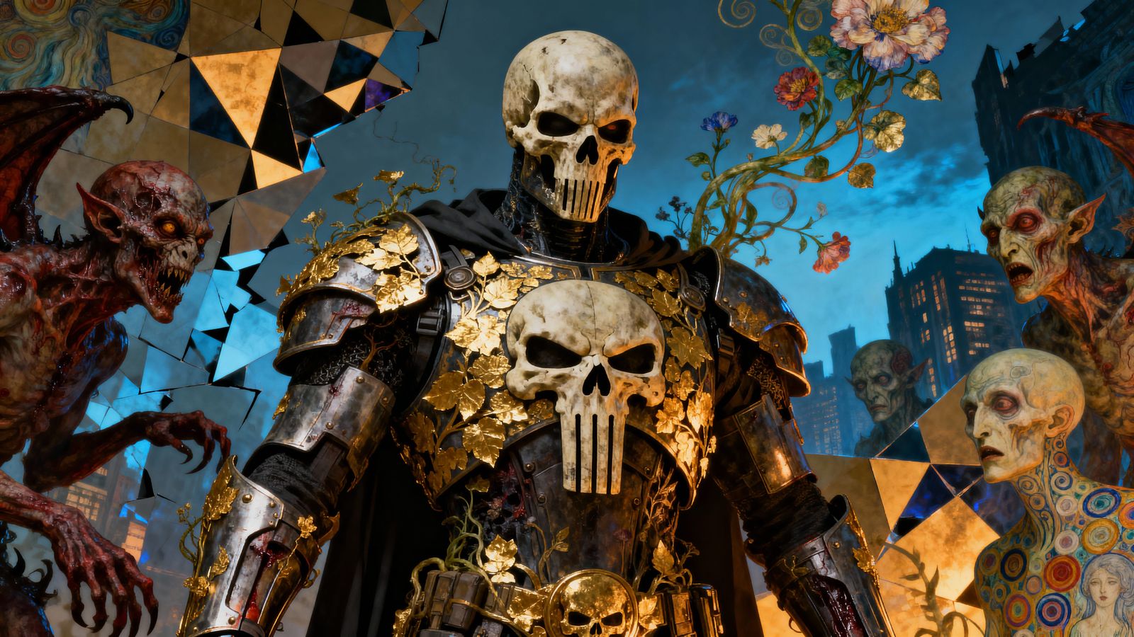 Undead Punisher's Demon Army by Klimt & Bosch